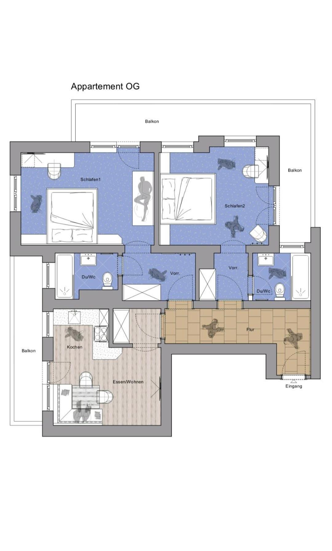 Zeitlos Apartments Герлос Екстериор снимка