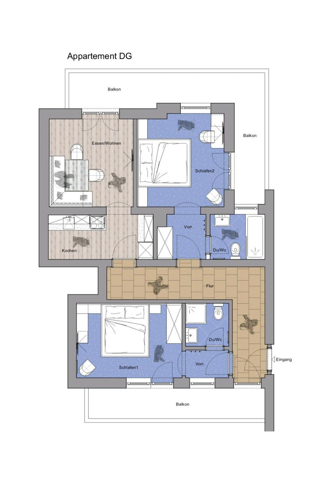 Zeitlos Apartments Герлос Стая снимка